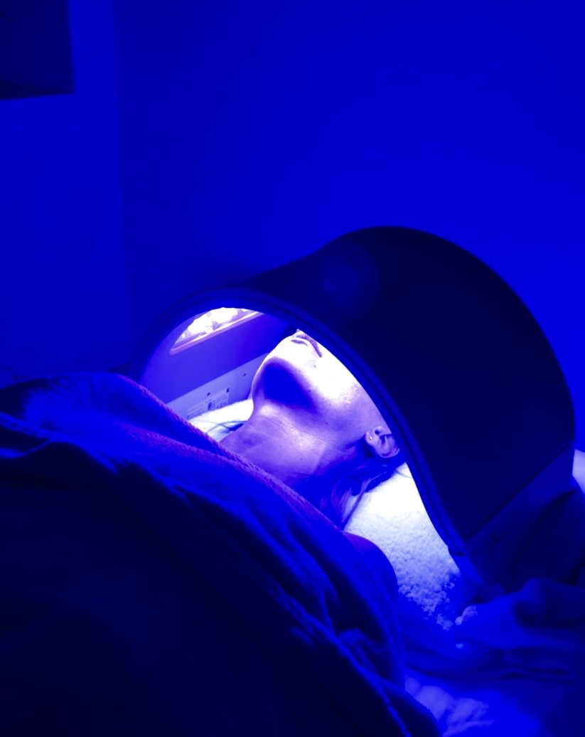 LED lysbehandling dermalux